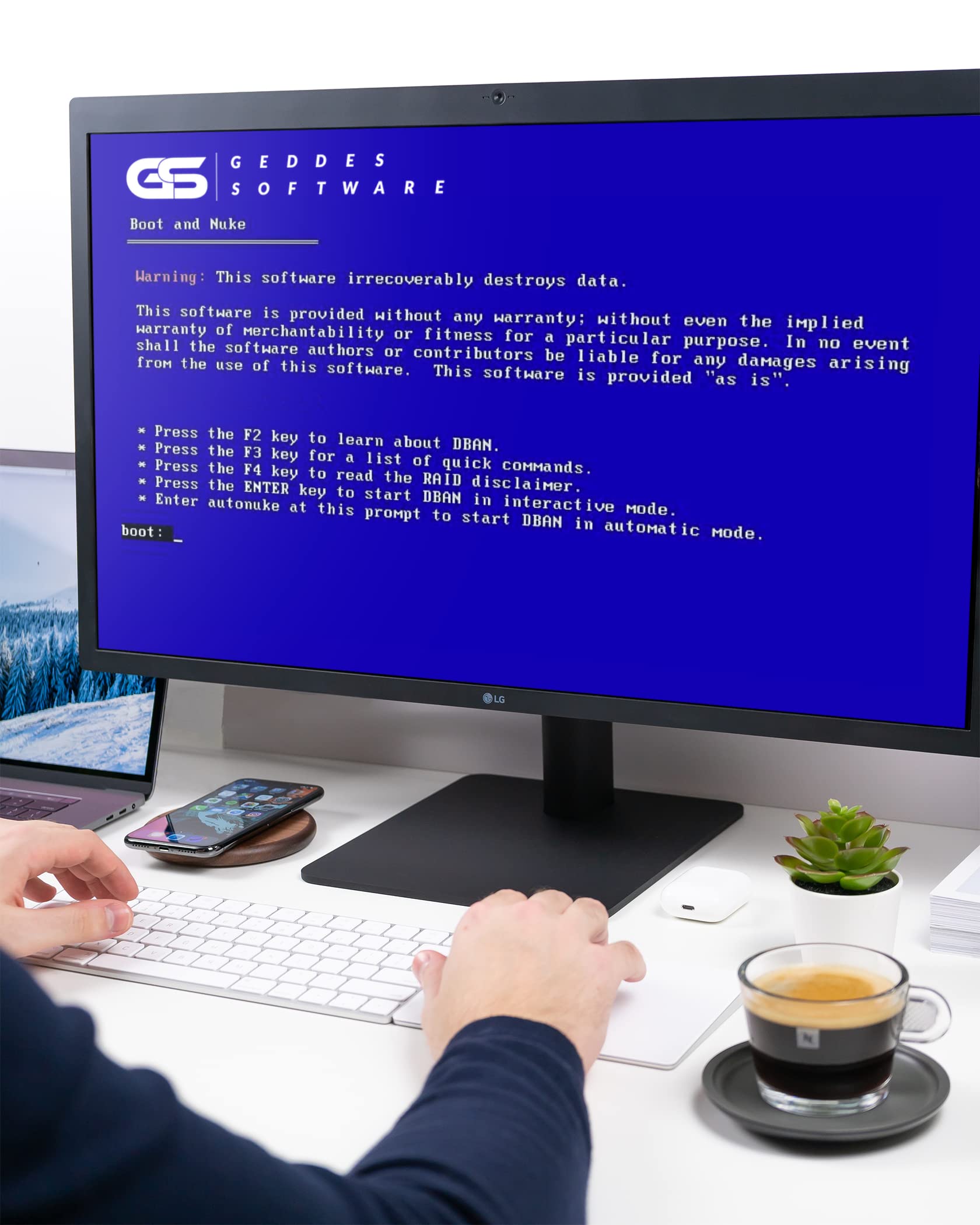 Amazon.com: Disk Wiper Hard Drive Eraser USB DVD DBan Boot And